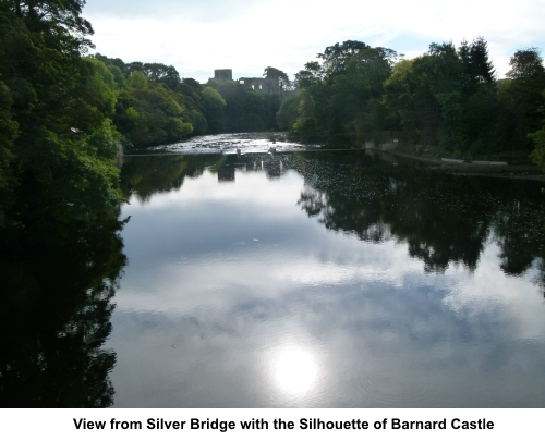Barnard Castle and River Tees