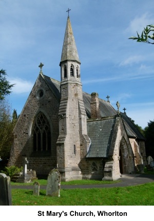 St Marys church at Whorlton