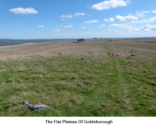 The flat plateau of Golsdborough.