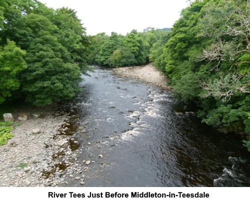 River Tees just before Middleton-in-Teesdale