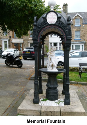 Memorial Fountain in Middleton-in-Teesdale.