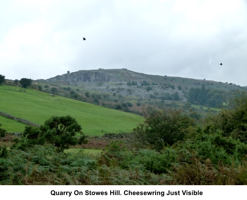 Quarry on Stowes Hill and The Cheesewring