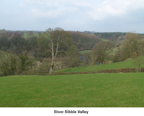 River Ribble valley
