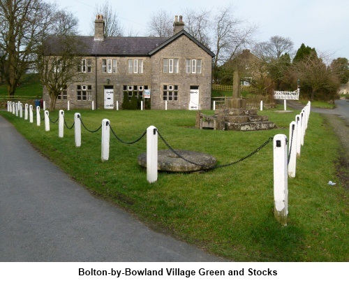 Bolton-by-Bowland village green