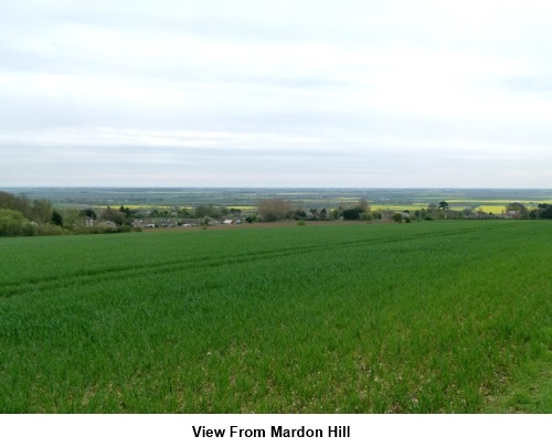 View from Mardon Hill