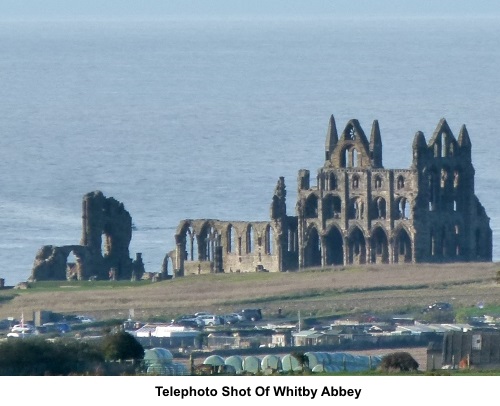 Whitby Abbey - telephoto shot