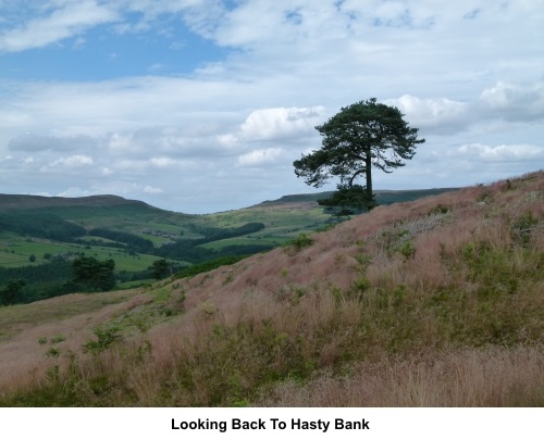 View back to Hasty Bank