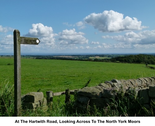 View to the North York Moors