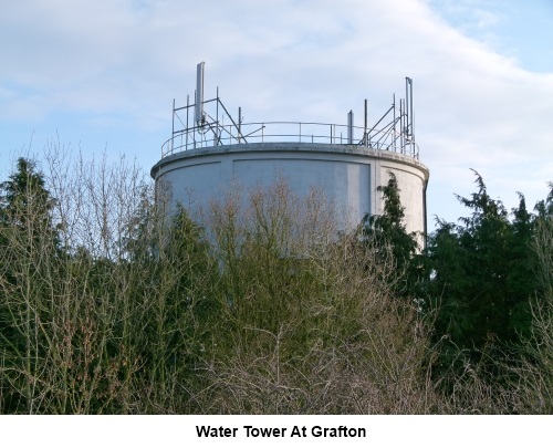 Water tower at Grafton
