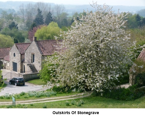 The outskirts of Stonegrave