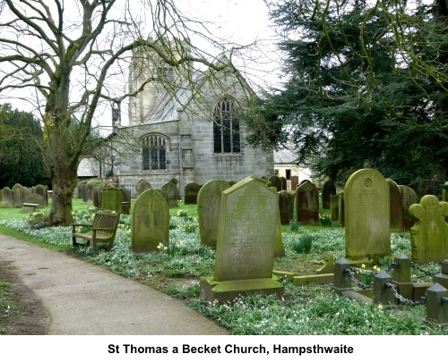 St Thomas a Becket Church at Hampsthwaite