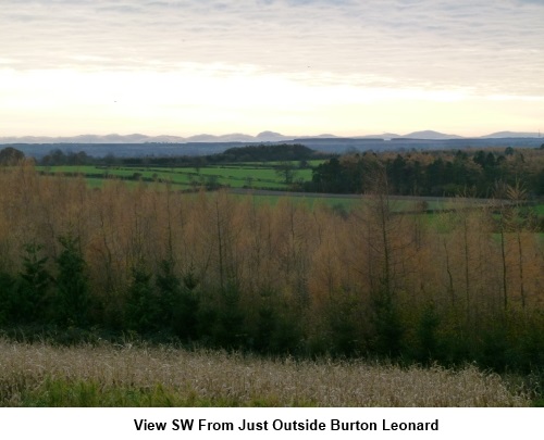 View SW from Burton Leonard
