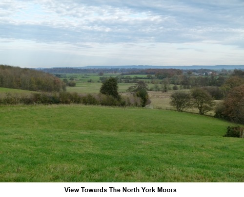 View towards North York Moors