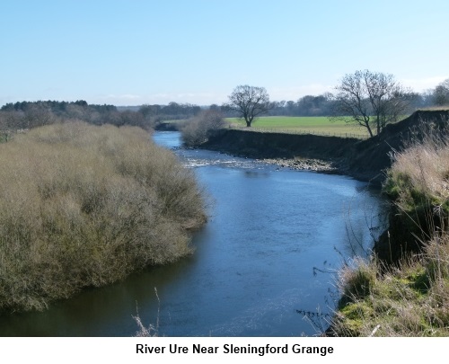 River Ure near Sleningford Grange