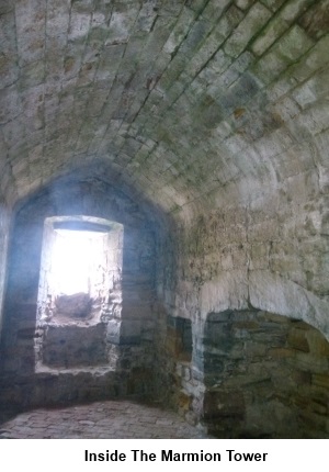 Inside Marmion Tower