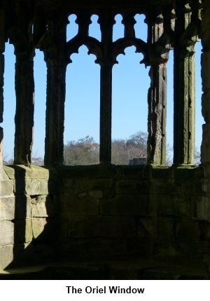 Marmion Tower oriel window