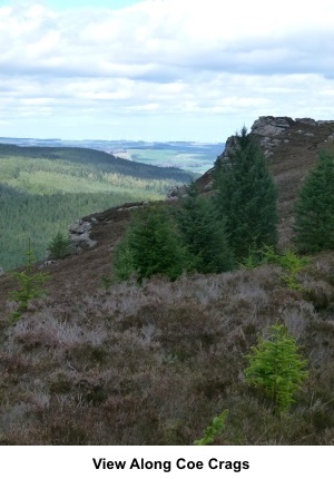 View along Coe Crags