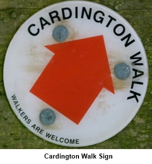 Cardington walk arrow
