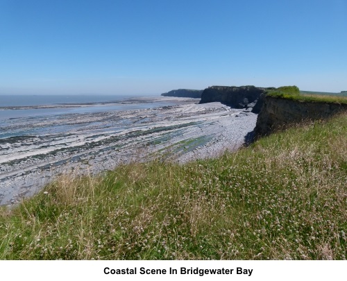 Coastal scene in Bridgewater Bay