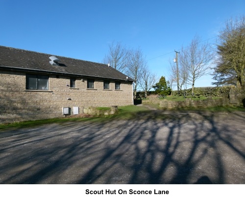 Scout hut on Sconce Lane