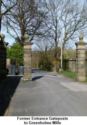 Greenholme Mill gateposts