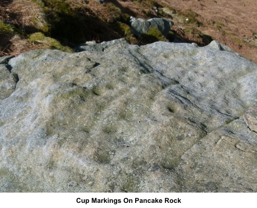 Cup markings on Cow and Calf Rocks