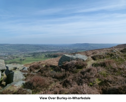 View over Burley-in-Wharfedale