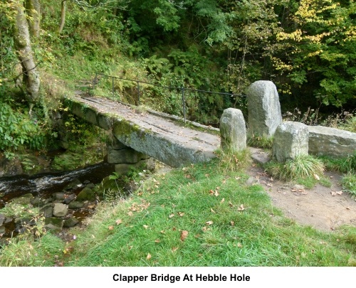 Hebble Hole Clapper Bridge