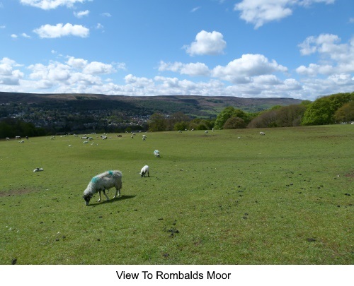 View to Rombalds Moor.