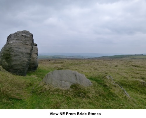 View NE from Bride Stones