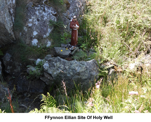 Ffynnon Eilian Holy Well.