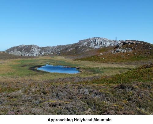 Approaching Holyhead Mountain