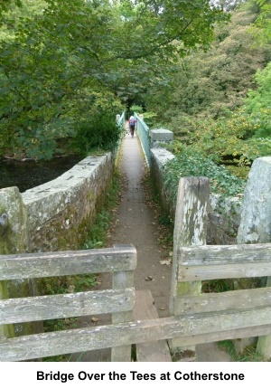 Bridge over the River Tees at Cotherstone