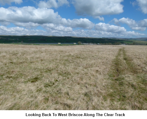 Looking back to West Briscoe.