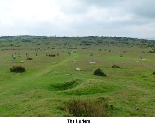 The Hurlers stone circles