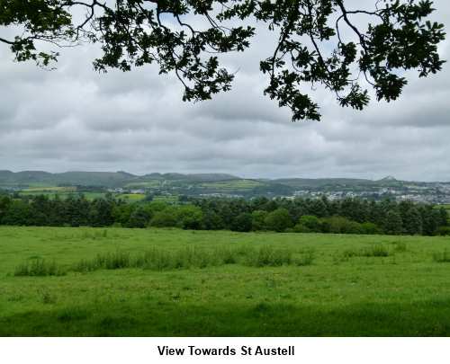 View towards St Austell