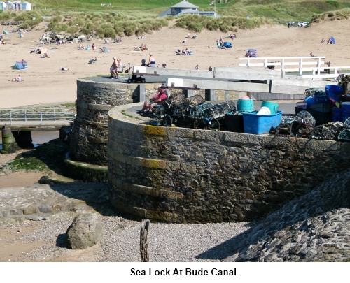 Sea Lock on Bude Canal