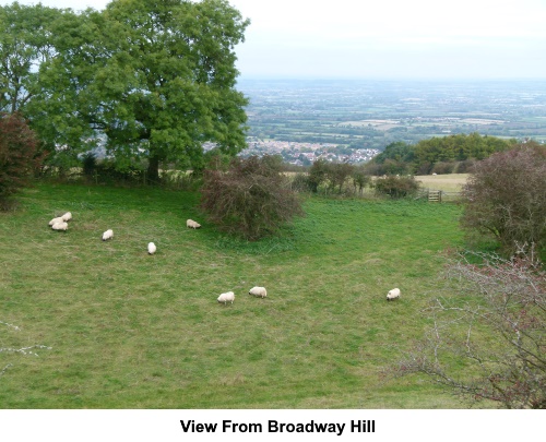 View from Broadway Hill.