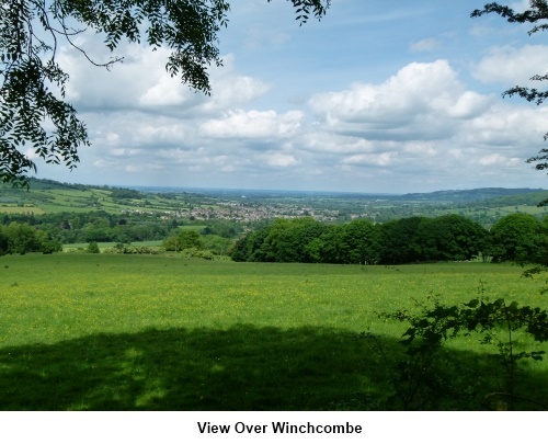 View over Winchcombe