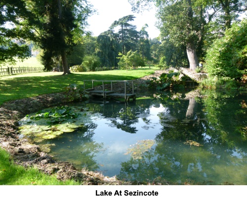 Lake at Sezincote.