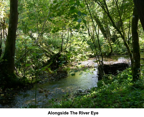 Alongside the River Eye.