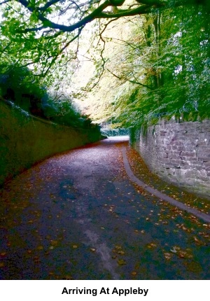 Arriving at Appleby