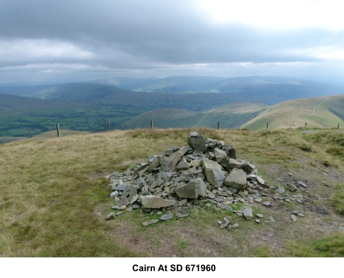 Cairn at SD 671960