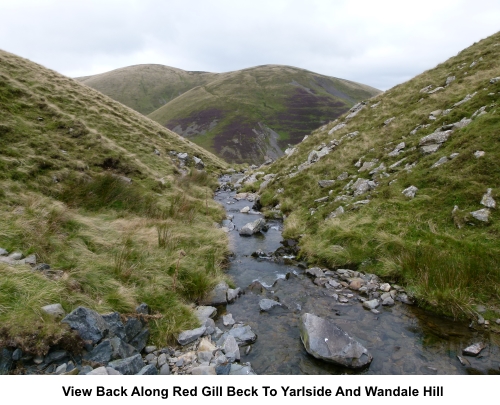 View along Red Gill Beck