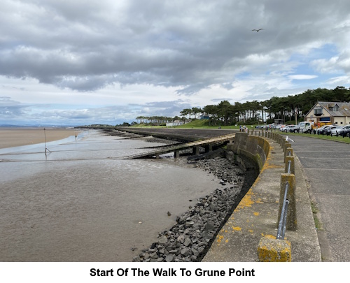 View at the start of the walk.