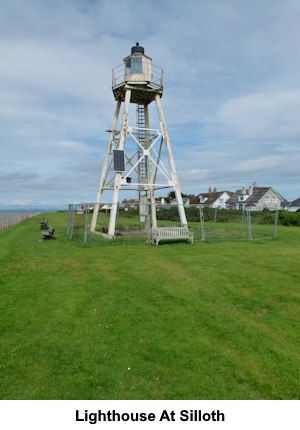 The lighthouse at Silloth