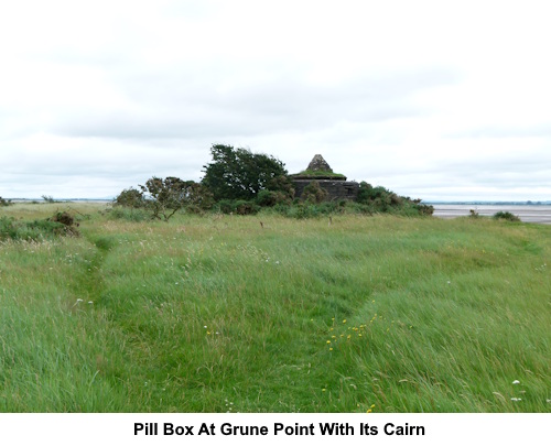 The pill box at Grune Point.