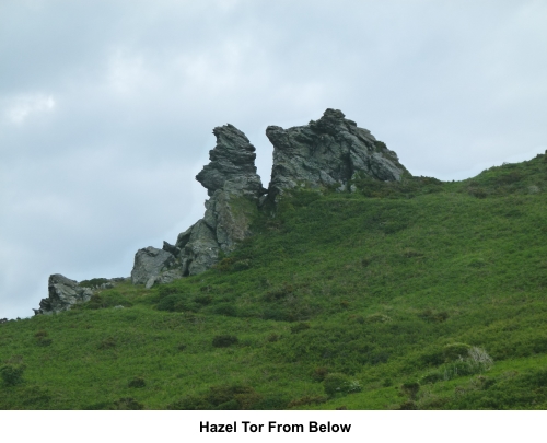 Hazel Tor from below