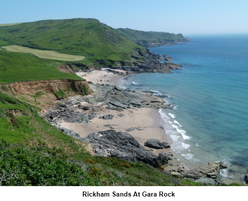 Rickham Sands at Gara Rock