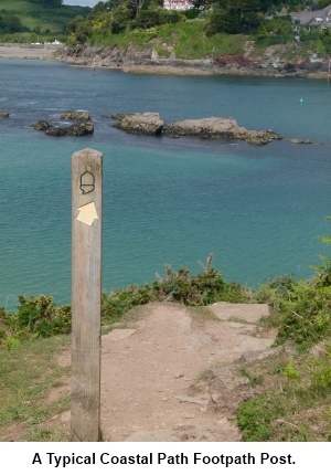 Coastal Footpath Marker
